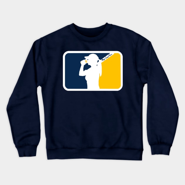 Milwaukee Major League Brews Women Crewneck Sweatshirt by Major League Brews 